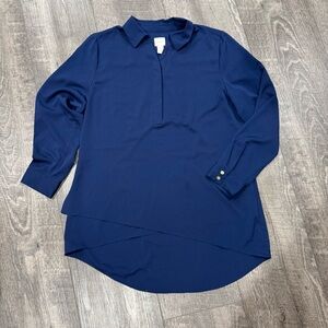 Chico's‎ Deep Blue Blouse